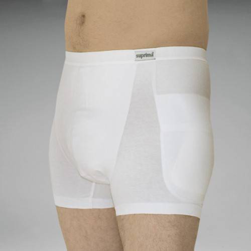 Hüftprotektor-Slip für Männer mit Wäscheschutz bei Inkontinenz